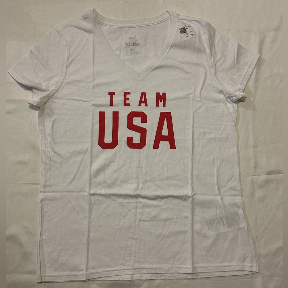 Team USA V-Neck T-Shirt